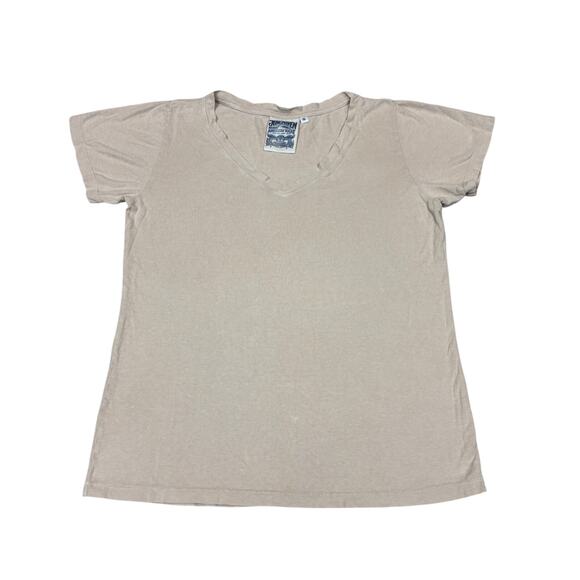 Jungmaven Hemp Organic Cotton V Neck T Shirt Women's Small - Picture 1 of 9